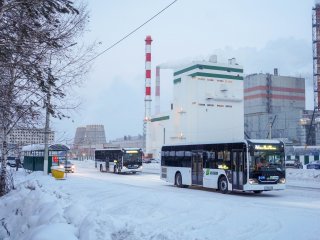 Рабочие автобусы Группы «Илим»