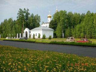 Усть-Илимск. Храм всех святых в земле Российской просиявших
