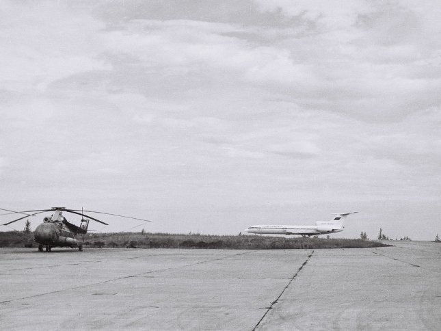 Усть-Илимский аэропорт 1994 год