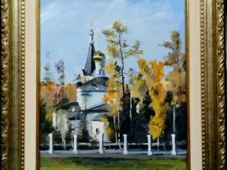 Картина «Храм, Усть-Илимск»
