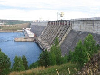 Смотровая площадка Усть-Илимской ГЭС