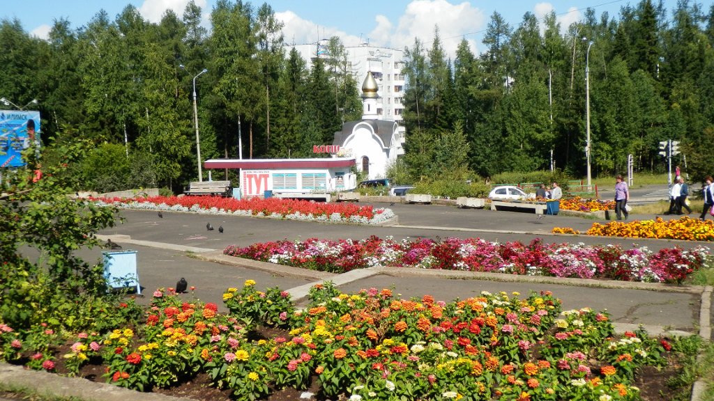 Усть-Илимск. Вид на часовню
