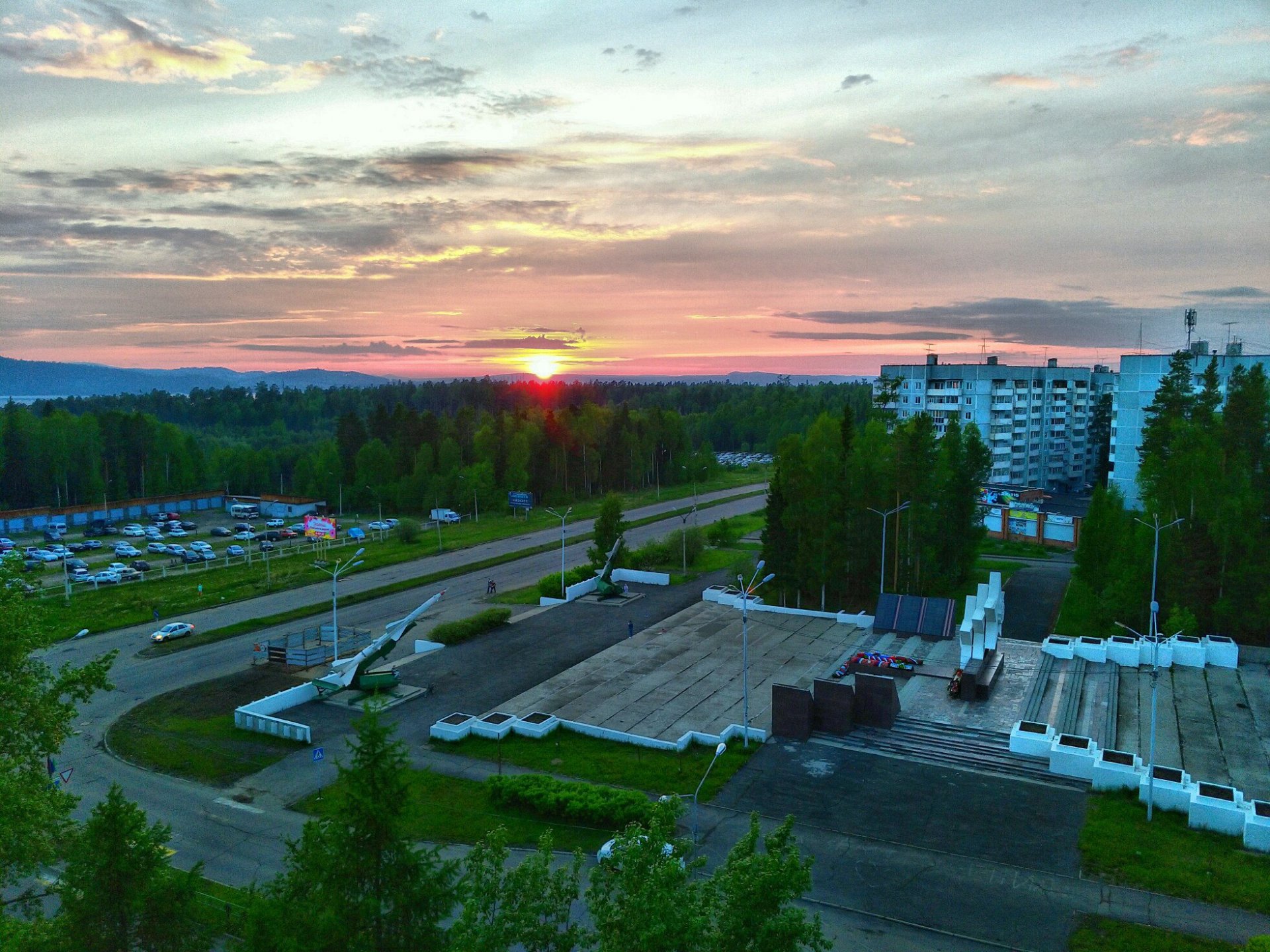 Центр города Усть Илимск