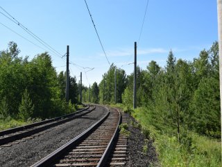 Усть-Илимск. Трамвайные пути