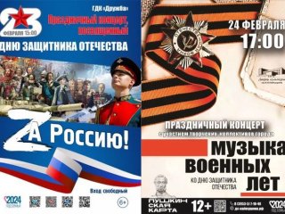 В Усть-Илимске пройдут концерты, посвященные Дню защитника Отечества