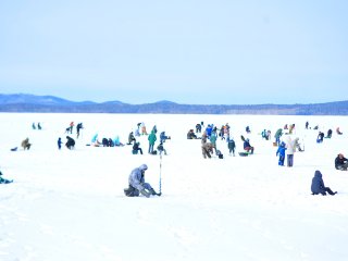В Усть-Илимске состоялись соревнования по зимней рыбалке